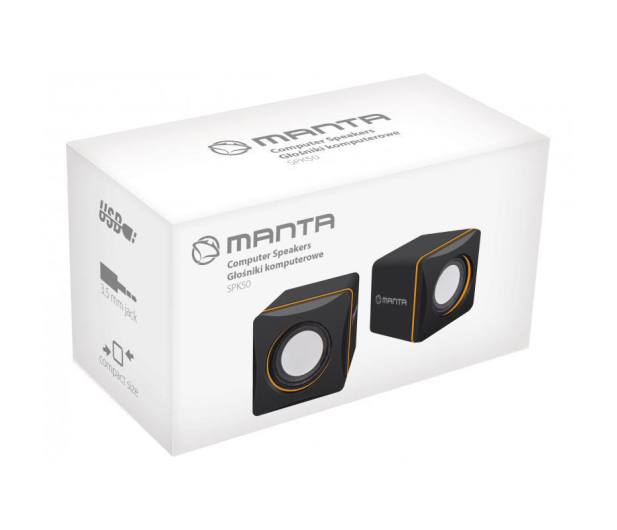 GŁOŚNIKI KOMPUTEROWE MANTA SPK50 2.0 - 1386919 - zdjęcie 2